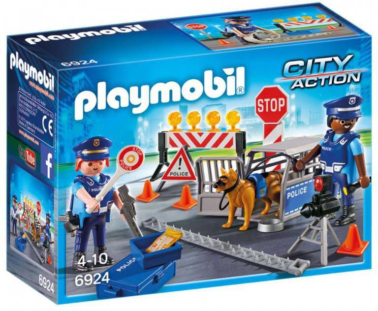 Playmobil City Action Politie Wegversperring 6924