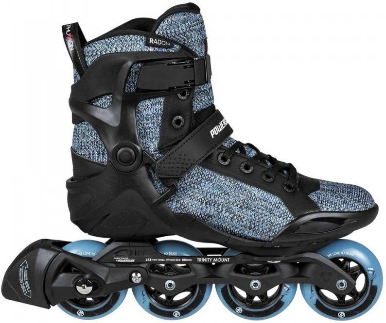Powerslide Inlineskates Phuzion Radon 80 Trinity Blauw Mt 40