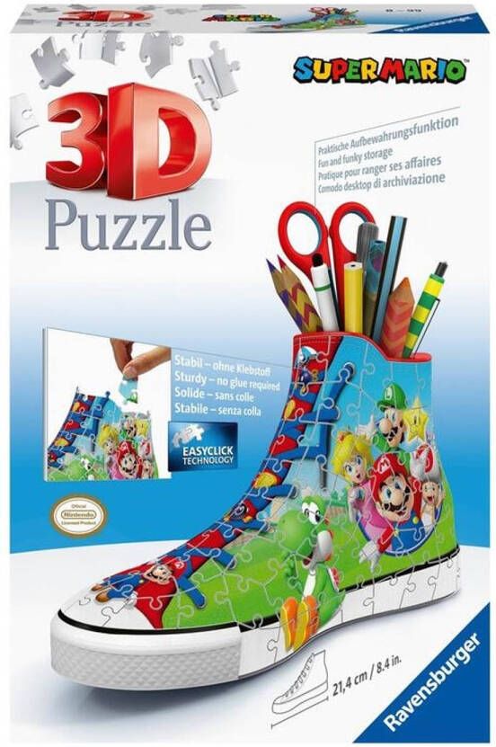 Ravensburger Super Mario Trainer 108 piece 3D Jigsaw Puzzle