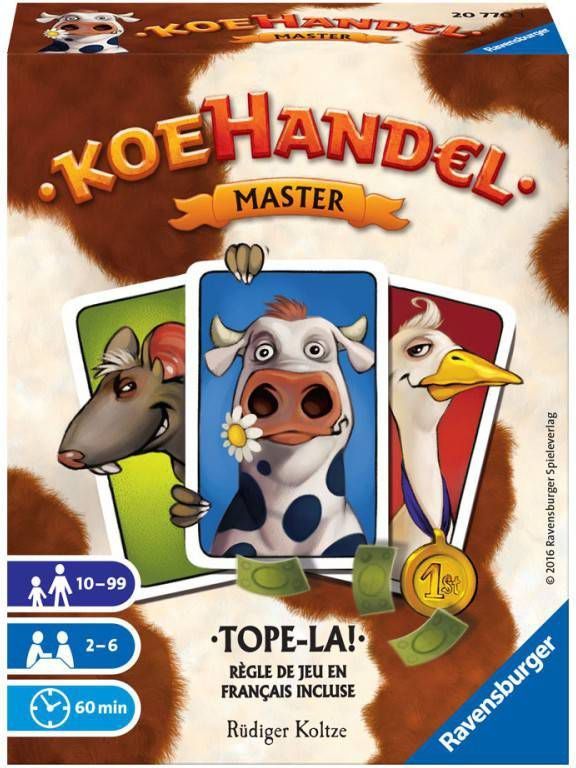 Ravensburger Koehandel Master Kaartspel