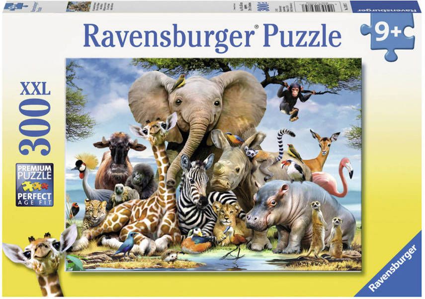 Ravensburger Puzzel Xxl Afrikaanse Vrienden 300 Stukjes