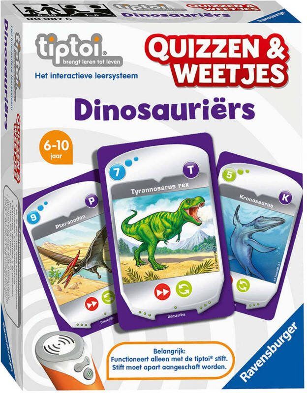 Ravensbuger Tiptoi® Quizzen & Weetjes Dinosauriers