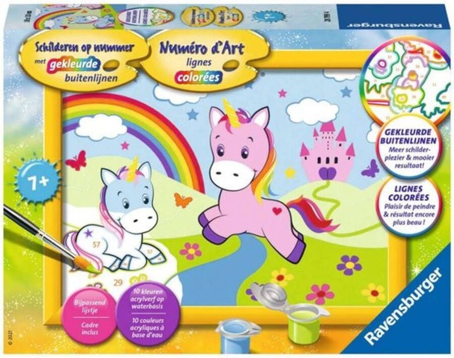 Ravensburger Schilderen Op Nummer Eenhoornwereld