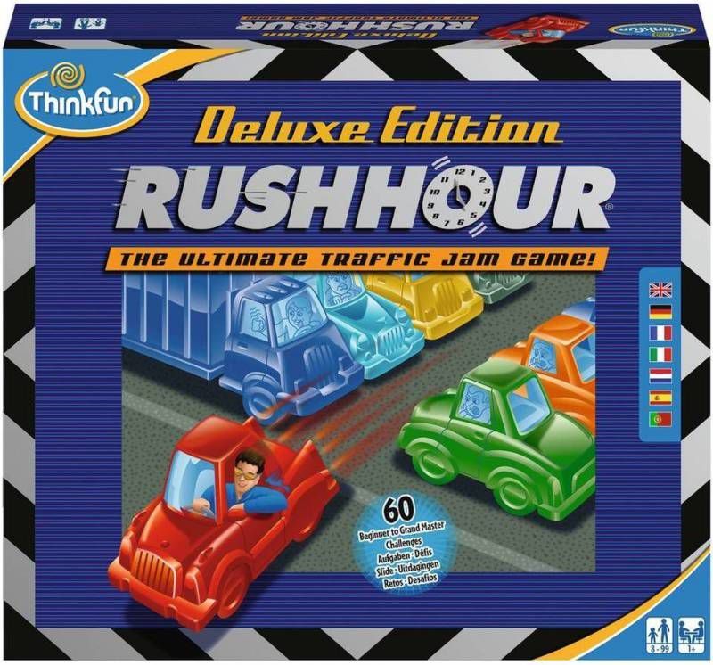 Ravensburger Thinkfun Rush Hour Deluxe Iq Spel
