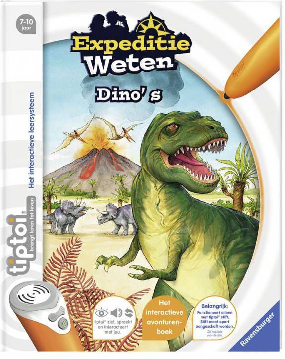 Ravensburger Tiptoi Expeditie Weten Dino&apos