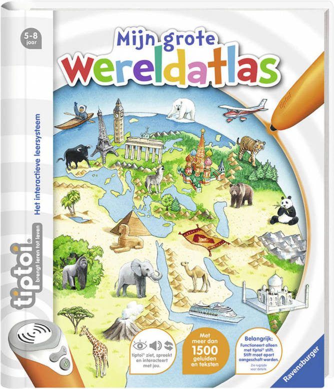 Ravensburger Tiptoi Mijn Grote Wereldatlas