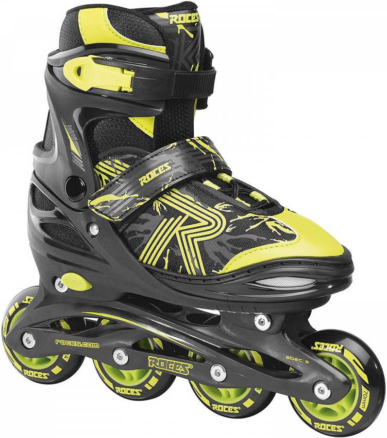 Roces Inlineskates Jokey 3.0 Polypropyleen Zwart/geel Mt 30 33