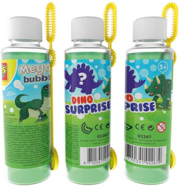 SES Outdoor Mega bubbles met dino surprise