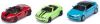 Siku Giftset Cabrio 17 Cm Staal Rood/blauw/groen 3 delig(6314 ) online kopen