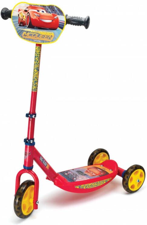 Smoby Kinderstep Disney Cars Junior 3 wiel Aluminium Rood