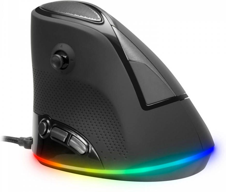 Speedlink Sovos Vertical RGB Gaming Muis Zwart