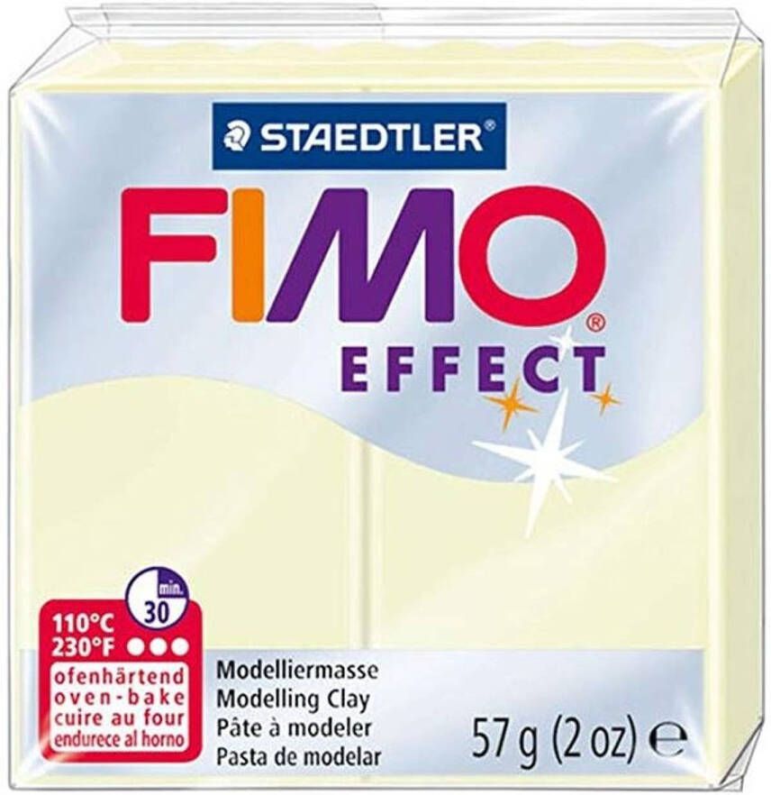 Staedtler Fimo Effect Modelleerklei 57 Gram Glow In The Dark