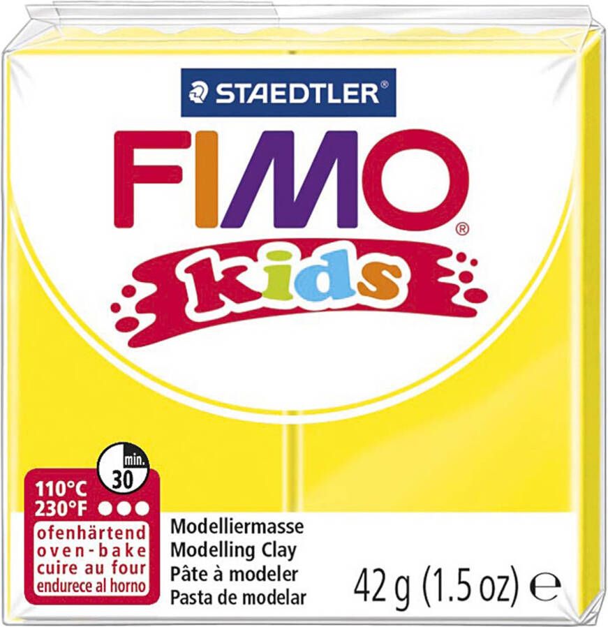 Staedtler Fimo Kids Boetseerklei 42 Gram Geel