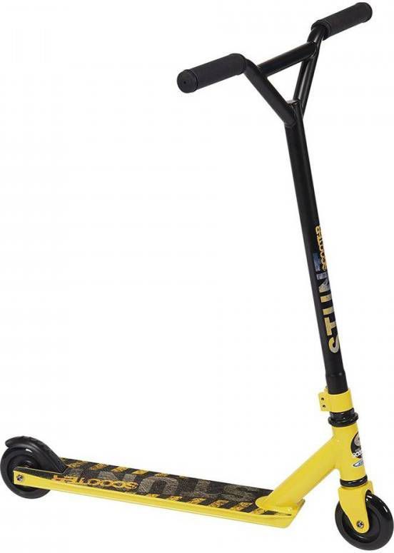 Stamp Stuntstep Junior Voetrem Zwart/geel