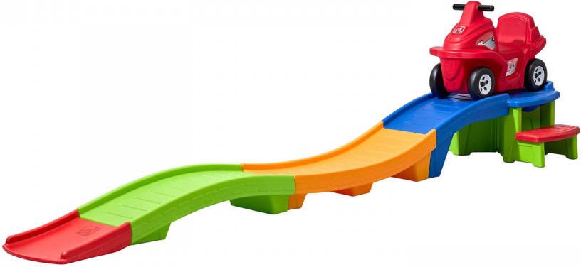 Step2 Up & Down Roller Coaster Rapid Ride & Hide Edition Speelgoed Achtbaan Kinderachtbaan Met Loopauto