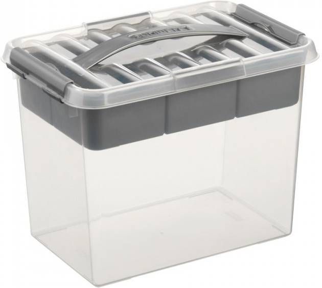 Sunware Q line Multibox 9 Liter + Inzetbakje Met Vakverdeling