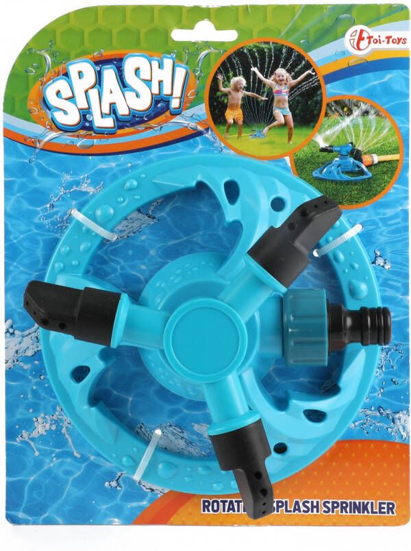Toi-Toys Toi toys Roterende Watersproeier 23 Cm Blauw