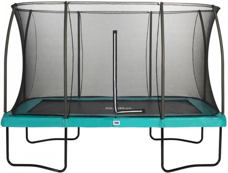 Salta Comfort Edition Trampoline met Veiligheidsnet 366 x 244 cm Groen