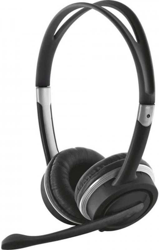 Trust Mauro USB Headset Bekabeling Headset Zwart