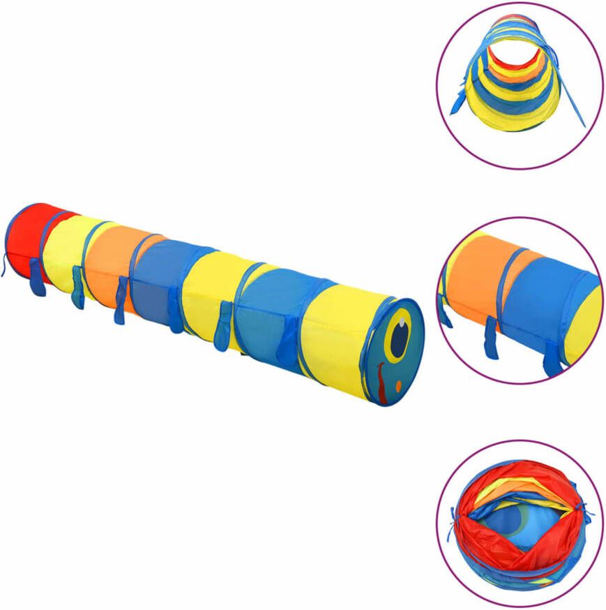 VidaXL Kinderspeeltunnel 245 Cm Polyester Meerkleurig online kopen