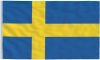 VidaXL Vlag Zweden 90x150 Cm online kopen