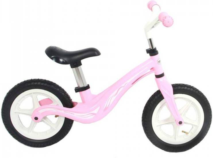 Volare Magnesium Loopfiets 12 Inch Meisjes Roze