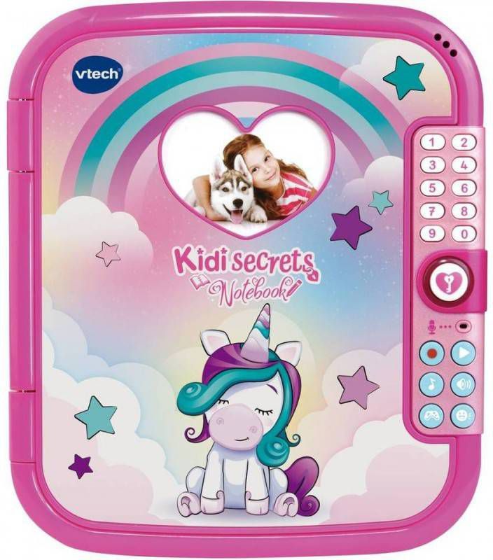 VTech Kidisecrets Dagboek Met Cijfercode Roze 20 X 17 Cm
