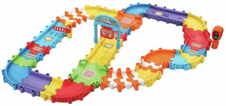 VTech Toet Auto's Toet Auto's Wegdelen Combi Deluxe
