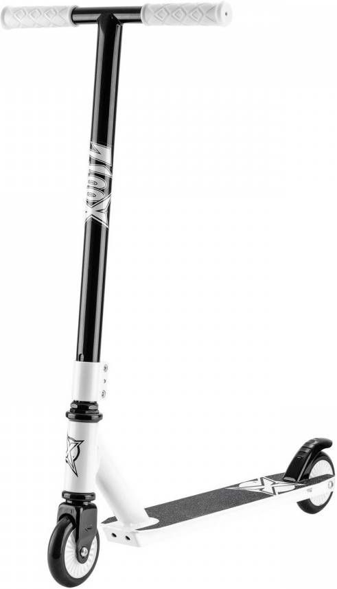 Xootz Stuntstep Junior Voetrem Zwart/wit