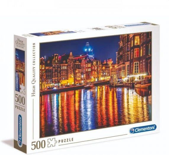 Clementoni Legpuzzel High Quality Collection Amsterdam 500 Stukjes