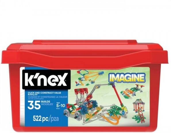 K'NEX Click En Construct Value Bouwset 522 delig Oranje