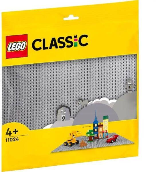 Lego Classic Grey Baseplate 48x48 Building Board(11024 )