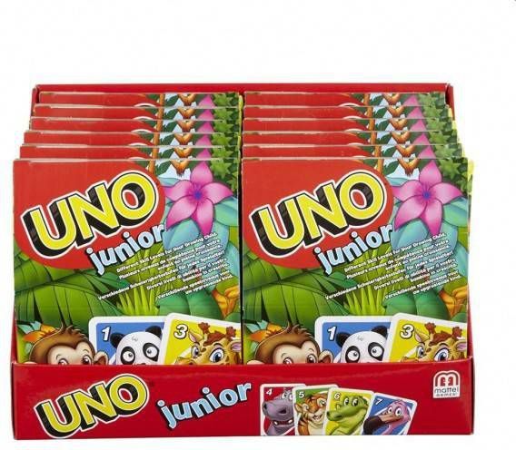 Mattel Kaartspel Uno Junior Karton