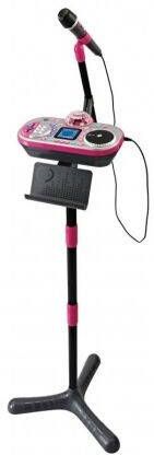 VTech Podiummicrofoon Kidi Super Star 130 Cm Roze/zwart