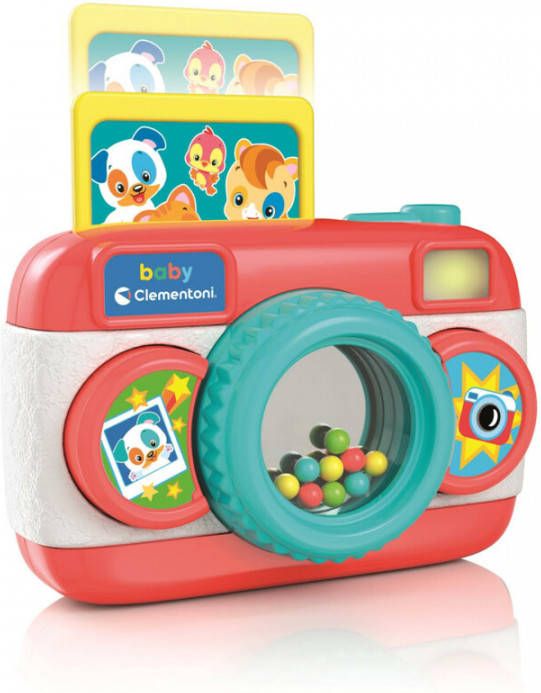 Clementoni Babycamera Junior 14 X 20 Cm +9 Maanden Rood/blauw