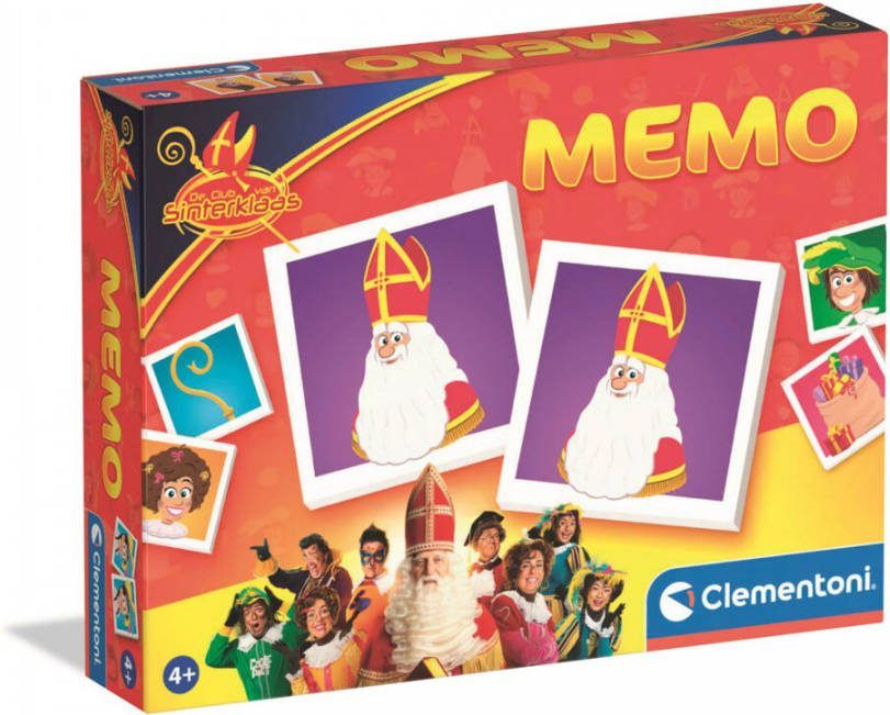 Clementoni Kinderspel Club van Sinterklaas Memory