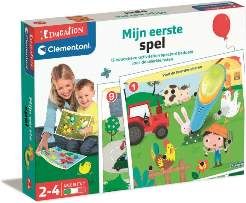 Clementoni Spelend Leren Mijn Eerste Spel 12 Activiteiten