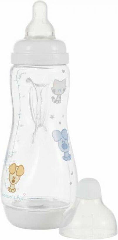 Difrax Handgreep Babyfles Woezel & Pip 240ml
