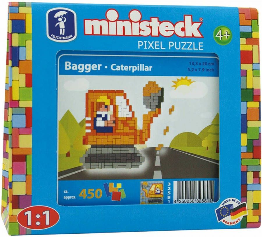 Ministeck Graafmachine Kleine Doos 400 stukjes