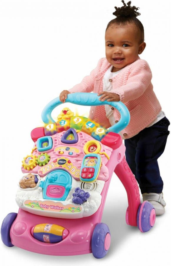 VTech Baby Walker Roze Loopwagen