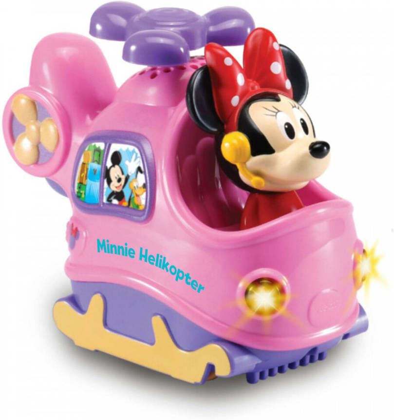 VTech Helikopter Minnie Mouse Junior 12, 7 Cm Roze/paars