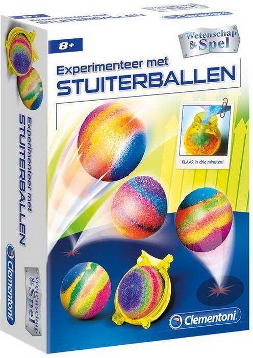 SpellenRijk Wetenschapset Stuiterballen Multicolor(300367 )