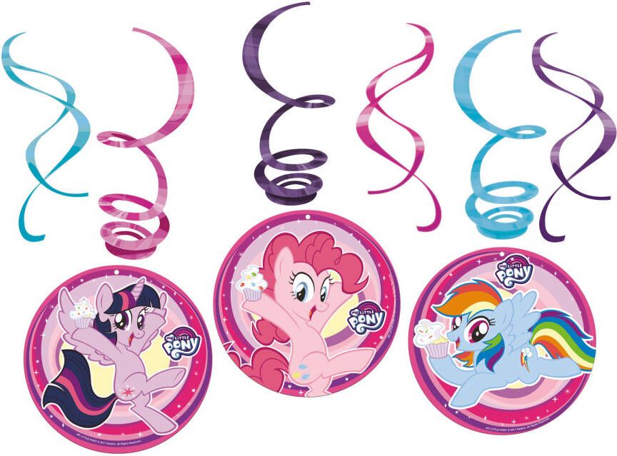 Feestbazaar Hangdecoratie Swirls My Little Pony