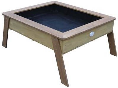 AXI Linda Zandtafel/Kweektafel/Moestuinbak Met Gronddoek Kweektafel Voor Tuin/Balkon/Terras In Bruin