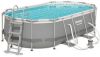 Bestway Power Steel Levant Ovaal 424 frame zwembad(424x250 cm)met filterpomp online kopen