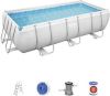 Bestway Power Steel frame zwembad(404x201 cm)met filterpomp online kopen