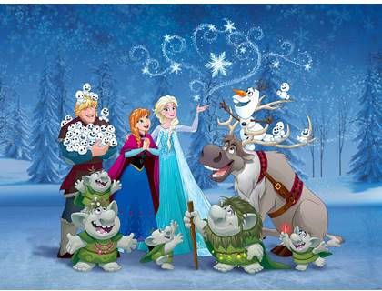 Disney fotobehang Frozen blauw 600580 360 x 270 cm