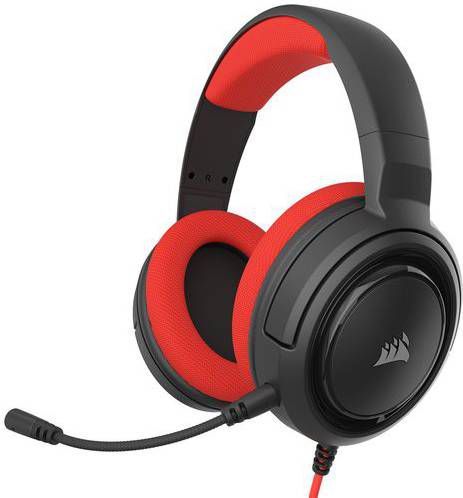 Corsair HS35 Stereo Gaming Headset Rood
