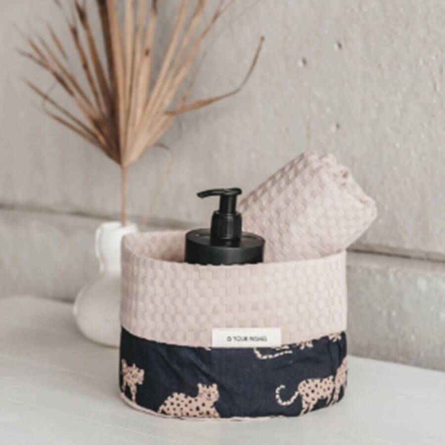 Your Wishes commodemandje Wild Cheetah zwart/beige