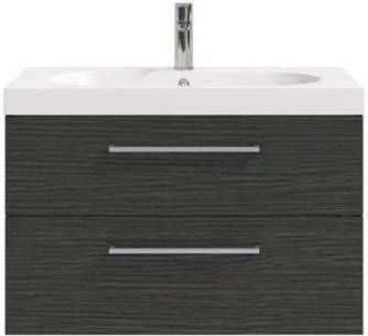 Bruynzeel badmeubel Luca zwart 80 cm Leen Bakker